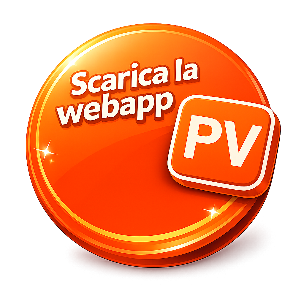 Scarica la web app